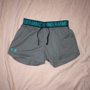 kids under armor athletic shorts